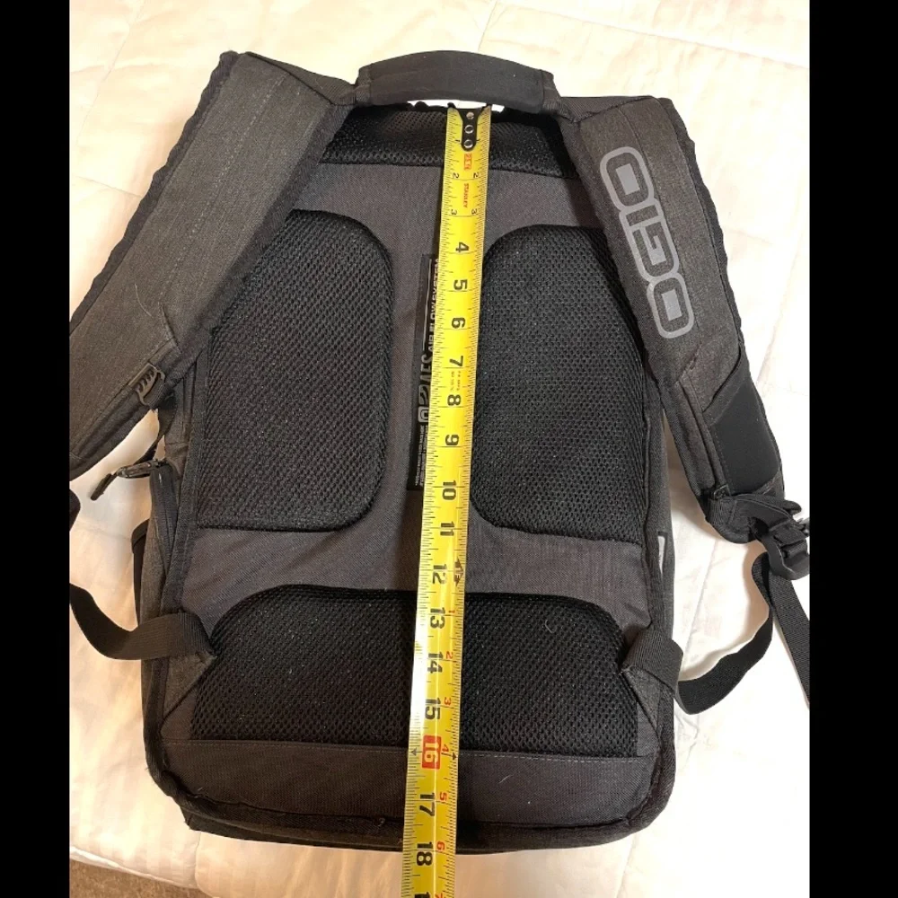OGIO Black Airflow Performance Backpack w/ Laptop Protective Compartment Pocket